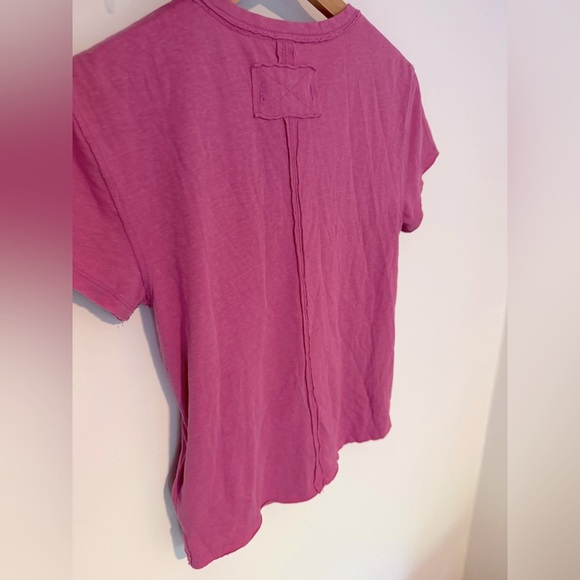 We the Free Nova Tee NWOT hibiscus pink - Picture 4 of 5